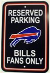 Buffalo Bills Sign - Parking