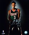 Brandon Jennings Autograph 8x10 Photo