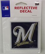 Milwaukee Brewers Reflective Decal