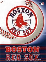 Boston Red Sox Vertical Flag