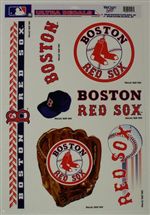 Boston Red Sox Window Cling Sheet