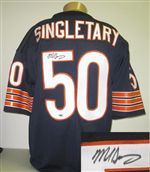 Mike Singletary Autograph Authentic Style Jersey