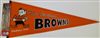 Cleveland Browns Throwback Pennant