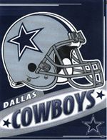 Dallas Cowboys Vertical Flag