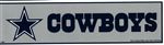 Dallas Cowboys Bumper Sticker