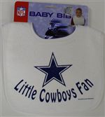 Dallas Cowboys Baby Bib