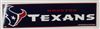 Houston Texans Bumber Sticker