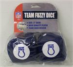 Indianapolis Colts Fuzzy Dice