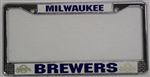 Milwaukee Brewers License Plate Frame