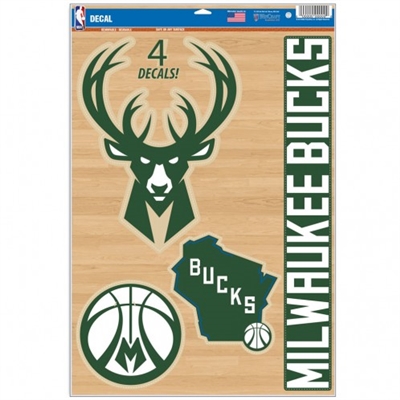 Milwaukee Bucks Decals