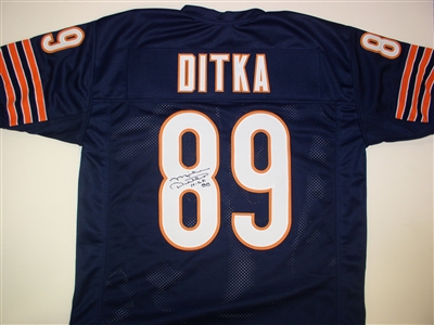 Mike Ditka Autograph Custom Jersey