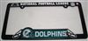 Miami Dolphins Plastic License Plate Frame