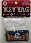 Miami Dolphins Key Ring