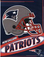 New England Patriots Vertical Flag