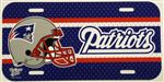 New England Patriots Licens Plate