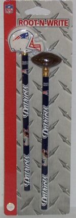 New England Patriots Pencil And Eraser Set