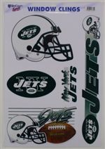 New York Jets Window Cling Sheet