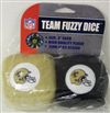 New Orleans Saints Fuzzy Dice