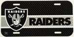 Oakland Raiders License Plate