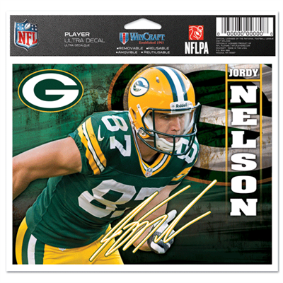 Green Bay Packers Ultra Decal-Jordy Nelson