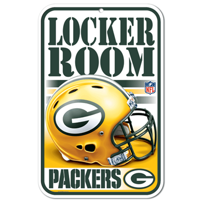 Green Bay Packers Signs 11"x17" Plastic