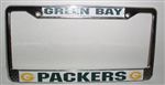 Green Bay Packers License Plate Frame - Metal