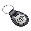 Green Bay Packers Leather Key Ring