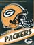 Green Bay Packers Vertical Flag