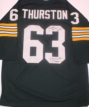Fuzzy Thurston AutographThrowback Jersey