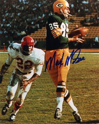 Max McGee Autograph 8x10 Photo