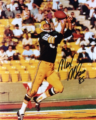 Max McGee Autograph 8x10 Photo