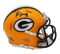 Brett Favre Autograph Full Size Replica Packer Helmet