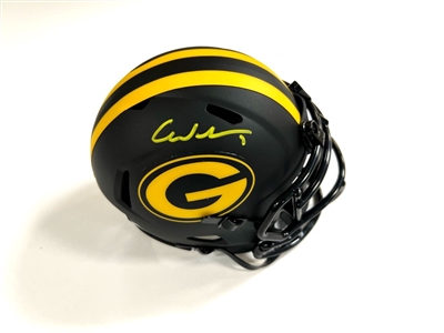 Christian Watson Autographed Eclispe Packer Mini Helmet