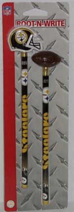 Pittsburgh Steelers Pencil And Eraser Set