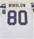 Kellen Winslow Autograph Authentic Style Jersey