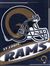 St. Louis Rams Vertical Flag