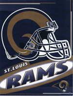 St. Louis Rams Vertical Flag