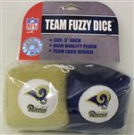 St. Louis Rams Fuzzy Dice