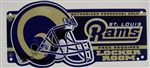 St. Louis Rams Locker Room Sign