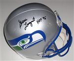 Seattle Seahawks Steve Largent Autograph Helmet