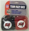Tampa Bay Buccaneers Fuzzy Dice