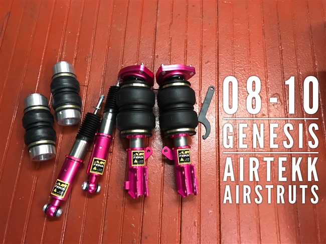 08-10 HYUNDAI GENESIS COUPE AIRTEKK AIRSTRUTS
