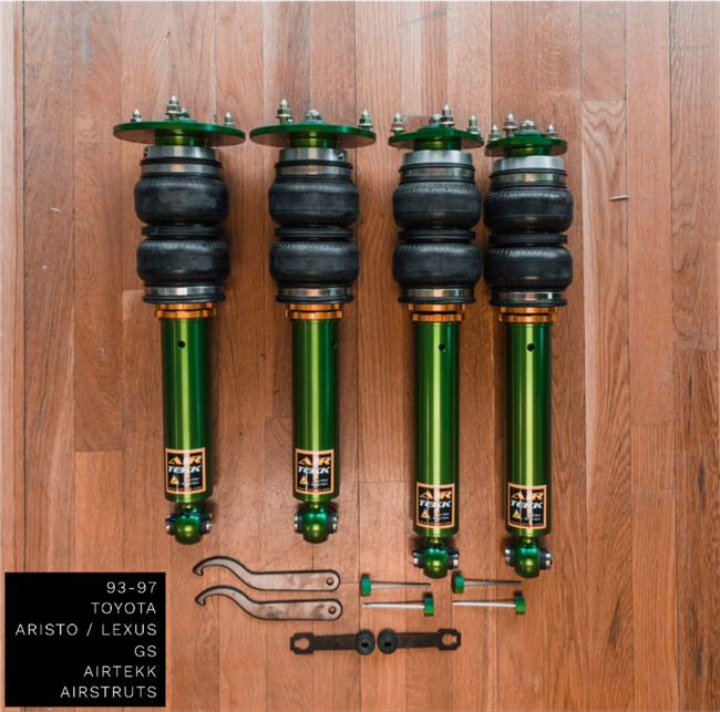 93-97 TOYOTA ARISTO / LEXUS GS AIRTEKK AIRSTRUTS
