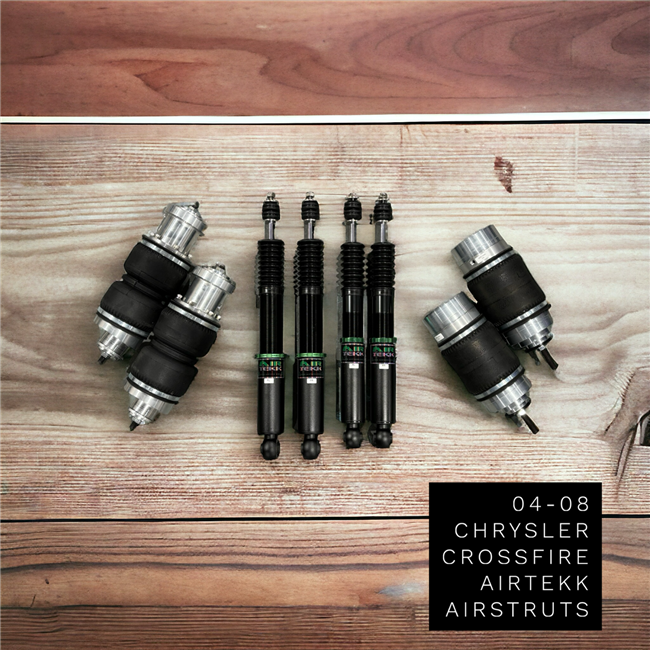 04-08 CHRYSLER CROSSFIRE & Mercedes SLK AIRTEKK AIRSTRUTS