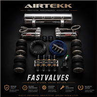 FAST VALVE AIR SUSPENSION COMBO SETUP KIT LOWRIDERS HYDRO STYLE