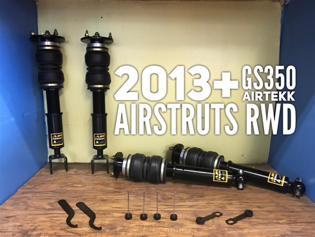 2013+ LEXUS GS350 RWD AIRTEKK AIRSTRUTS