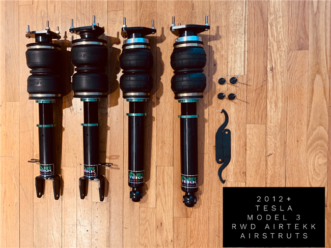 2012+ TESLA MODEL S RWD AIRTEKK AIRSTRUTS