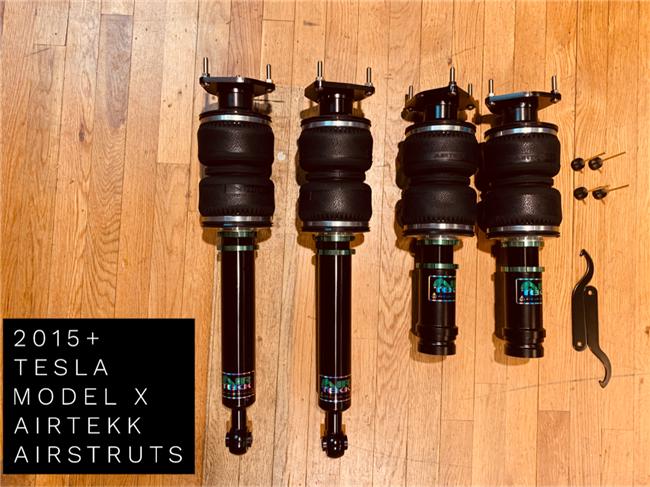 2015+ TESLA MODEL X AIRTEKK AIRSTRUTS