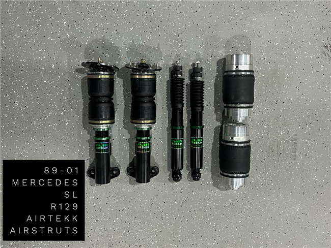 89-01 MERCEDES R129 SL AIRTEKK AIRSTRUTS