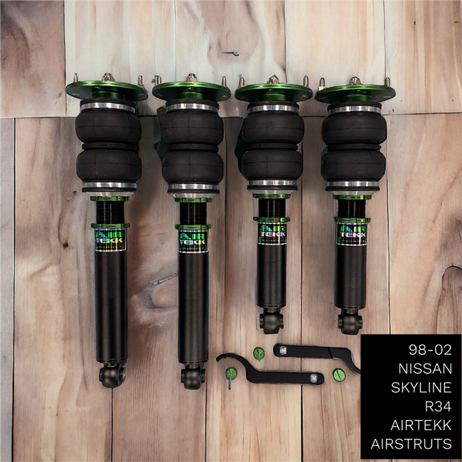 99-02 NISSAN SKYLINE R34 AIRTEKK AIRSTRUTS